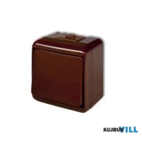 JUNIOR KAPCSOLÓ 106 FK. váltó barna IP54 - 24KR4WHE3