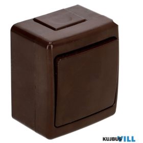   JUNIOR KAPCSOLÓ N101 nyomókapcsoló FK. barna IP54 - 24KR4WHE4