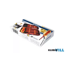   COMMEL Csavarhúzó készlet 12db+1 fázisceruza, cserélhető fej, mágneses  - 370-253