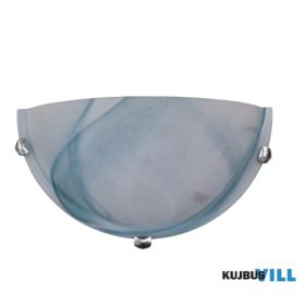 FALI KÖRMÖS MURÁNÓI ÜVEGGEL, TÖBB SZÍNBEN KIFUTÓ