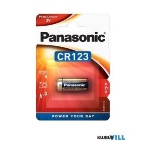 PANASONIC lítium fotóelem  CR123AL/1BP