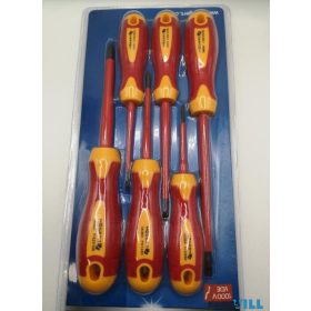 Högert HT1S996 csavarhúzó készlet 6 db-os