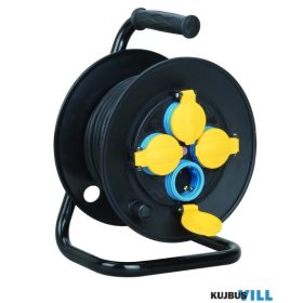   Technik Industrial Kábeldob 4-er 50m 1,5mm2 H07RN-F (IP44) 16A