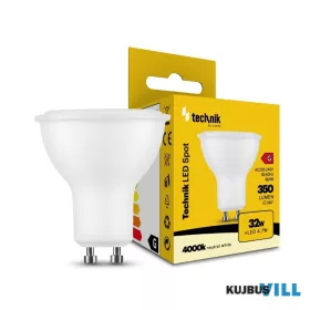   Technik LED Izzó Spot Alu-Plastic 4,7W GU10 110° 4000K (350 lumen)