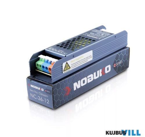 NOBUKO C Series 12V 36W IP20 Fémházas Led Tápegység -NC-36-12
