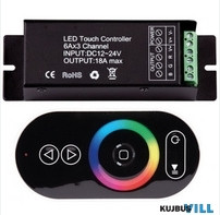 Ultralux RGB vezérlő 12V DC 216W - RGBRFC5T