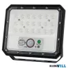 Ultralux led napelemes mozgásérzékelős reflektor 5W IP65 5500K 800lm - SPSS555