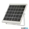 Ultralux led napelemes mozgásérzékelős reflektor 5W IP65 5500K 800lm - SPSS555