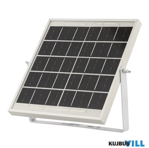 Ultralux led napelemes mozgásérzékelős reflektor 5W IP65 5500K 800lm - SPSS555