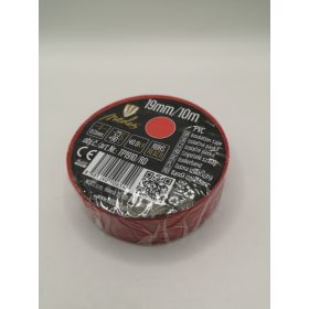 Szigetelőszalag piros 19mm/10m - TP1910/RD