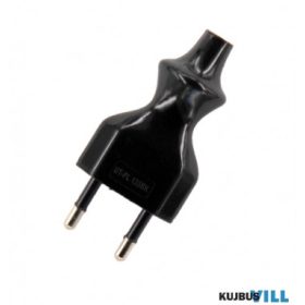   UltraTech dugvilla,hátsó kivez.,földeleteln,műa.,fekete,lapos - PL135BK