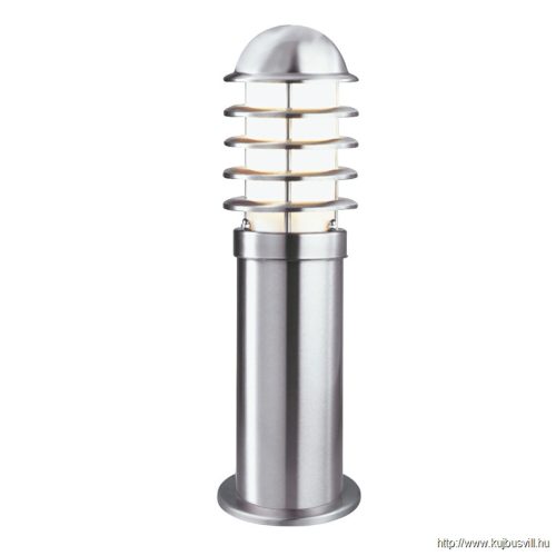 ALADDIN 052-450 Louvre Outdoor Post - Stainless Steel > White Shade, IP44