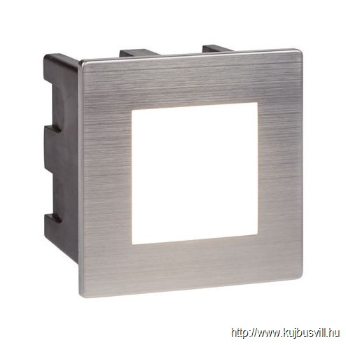 ALADDIN 0761 Ankle LED Indoor/Outdoor Recessed Square - Stainless Steel