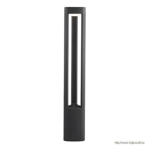 ALADDIN 1005-500GY Michigan 500mm LED Outdoor Post - Grey Aluminium, IP44