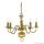 ALADDIN 1019-5AB Flemish 5Lt Pendant - Antique Brass