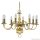 ALADDIN 1019-8AB Flemish 8Lt Pendant - Antique Brass