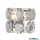 ALADDIN 10743-2CC 2Lt Wall Light Chrome Metal & Glass