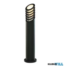   ALADDIN 1086-730 Bollards  Outdoor Post - Black Metal & White Polycarbonate