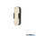 ALADDIN 11138BK Opaline LED Wall Light, Matt Black Metal with Marble Resin