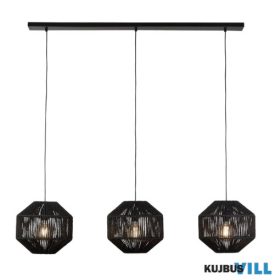 ALADDIN 11201-3BK Wicker Függeszték