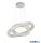 ALADDIN 1122-60CC Lux & Belle Double Hoop Pendant - Acrylic & Chrome