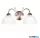 ALADDIN 1132-2AB Milanese 2Lt Wall Light - Antique Brass & Alabaster Glass