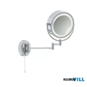   ALADDIN 11824 Illuminating Bathroom Mirror With Swing Arm  -  Chrome, IP44