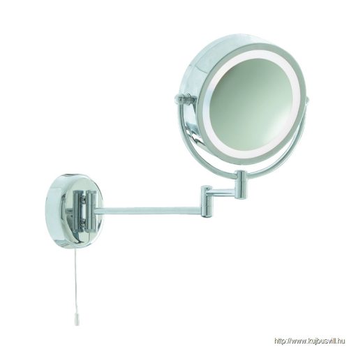 ALADDIN 11824 Illuminating Bathroom Mirror With Swing Arm  -  Chrome, IP44