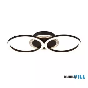 ALADDIN 13651BK Contour LED Flush, Matt Black