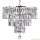 ALADDIN 1375-5CC Empire 5Lt Chandelier - Chrome > Clear Crystal