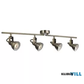   ALADDIN 1544AB Focus  4Lt Split Bar Spotlight - Antique Brass Metal