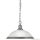 ALADDIN 1591SS Bistro Pendant - Satin Silver > Marble Glass