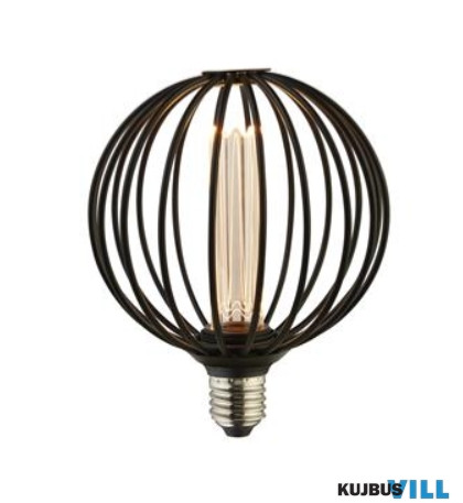 ALADDIN 16004BK Globe Lamp - Black Metal E27