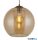 ALADDIN 1621AM Balls Pendant - Antique Brass > Amber Glass