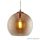 ALADDIN 1632AM Balls Pendant - Antique Brass > Amber Glass