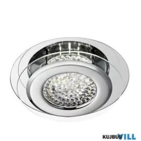 ALADDIN 1692CC Vesta LED Flush - Chrome & Clear Crystal