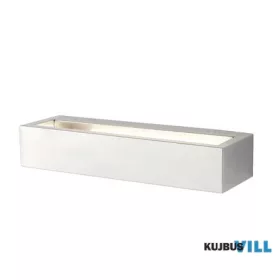   ALADDIN 1781CC Serenity LED Rectangle Wall Bracket - Chrome & Frosted Glass