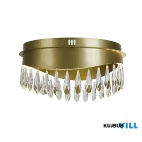 ALADDIN 19211-1GO Jewel Flush - Gold Metal & Crystal