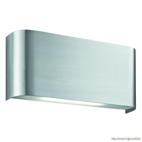 ALADDIN 1953SS Match Box 2Lt LED Wall Light - Satin Silver Up/Downlight