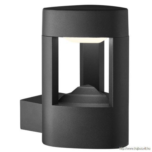 ALADDIN 2005GY Michigan LED Outdoor Wall Light - Dark Grey Aluminium, IP44