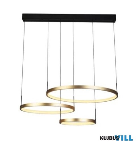 ALADDIN 20227-3GO Grace LED Multi Pendant - Black > Gold