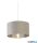 ALADDIN 21035GY Light Grey Velvet Függeszték