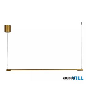   ALADDIN 21951-1GO Lux & Belle LED Bar Pendant - Gold Metal & Opal