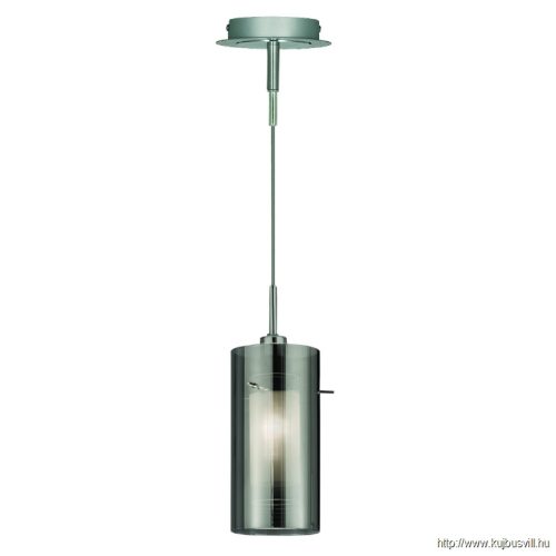ALADDIN 2301SM Duo 2 Pendant - Smoked Glass > Frosted Inner