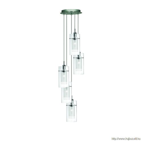 ALADDIN 2305-5 Duo I 5Lt Pendant - Chrome > Double Glass