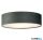 ALADDIN 23298-2GY Drum 2 2Lt Flush - Grey Velvet Shade