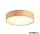 ALADDIN 23298-3CP Drum  3Lt  Flush, Champagne Velvet Shade