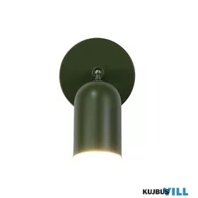 ALADDIN 23350GR Cone Rechargeable Wall Light, Green Metal