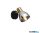 ALADDIN 23801-1SM Westminster Spotlight - Black, Satin Brass > Smoked Glass