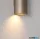 ALADDIN 24125LT Cyls Cylinder Up&Down Wall Light, GU10, Latte